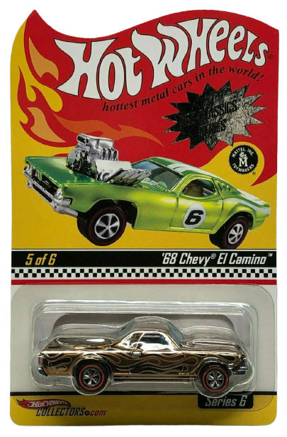 Hot Wheels 2007 - HWC / RLC - Series 6 Neo-Classics 5/6 - '68 Chevy El Camino - Spectraflame Brown - Limited to 11,000