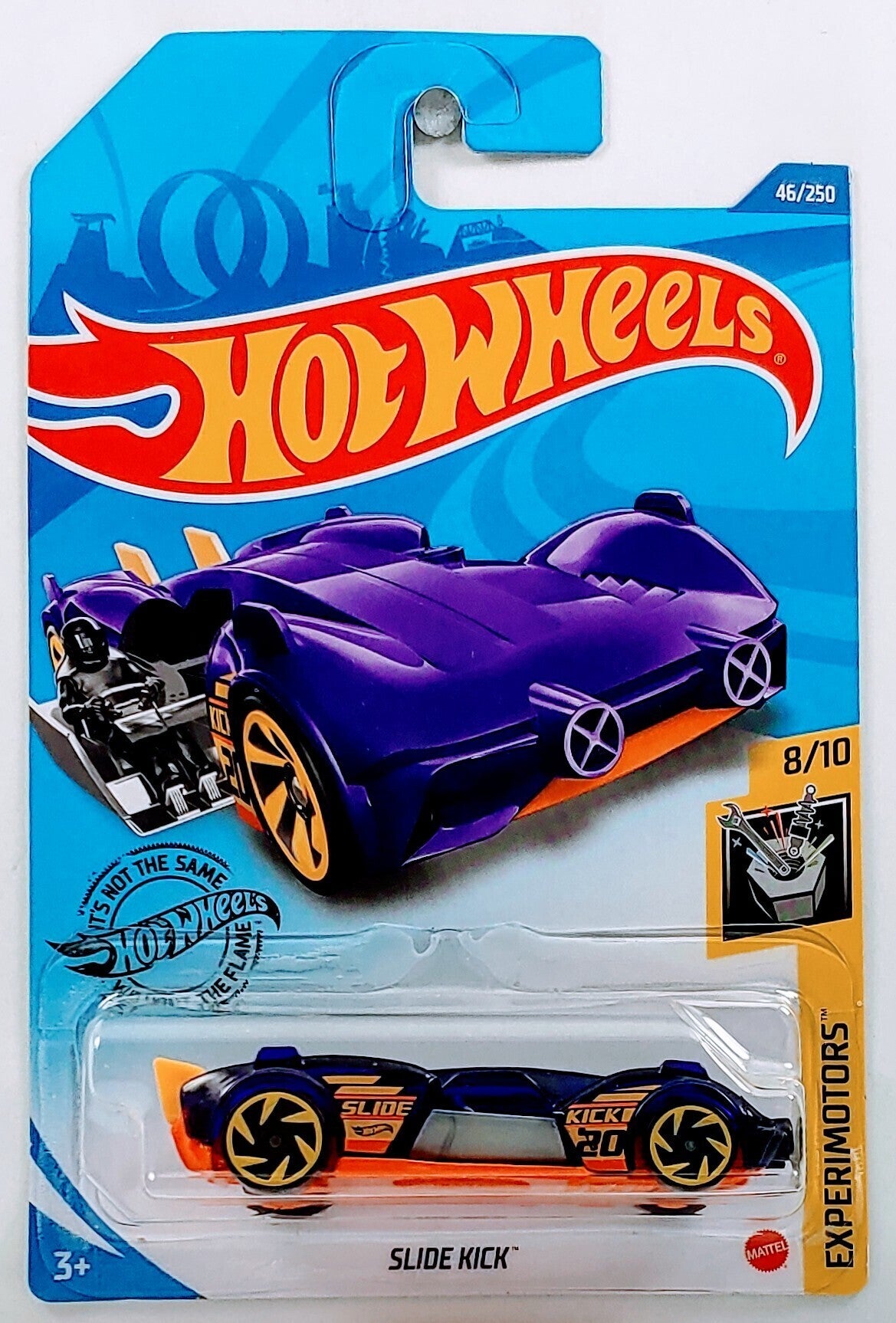 Hot Wheels 2020 - Collector # 046/250 - Experimotors 8/10 - Slide Kick ...