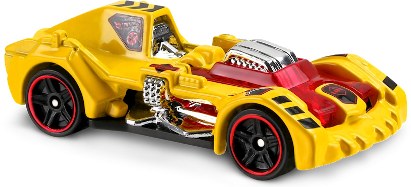 Hot Wheels 2017 - Collector # 151/365 - Experimotors 07/10 - Turbot - Yellow - USA