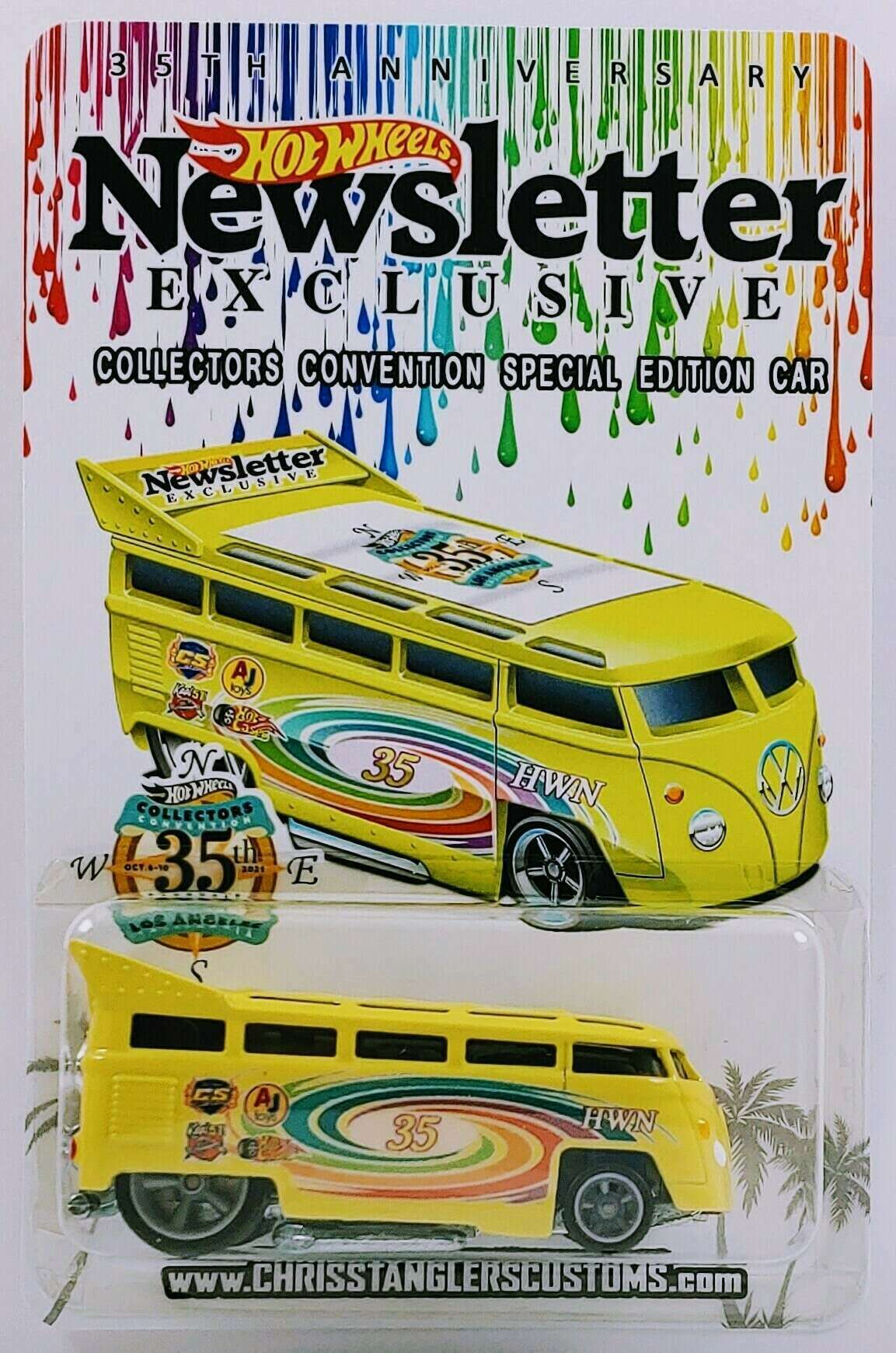 Hot Wheels 2021 - Newsletter Exclusive Car - Volkswagen T1 Drag Bus